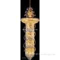 hot sale new product made in China ,modern restaurant living room rotary crystal pendant chandelier